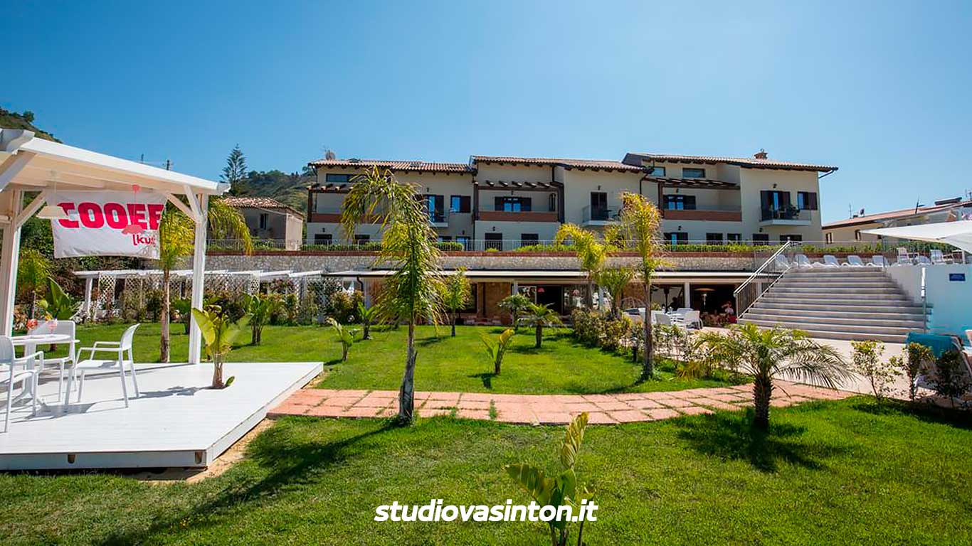 Scorcio del Condominio Michelizia Tropea Resort