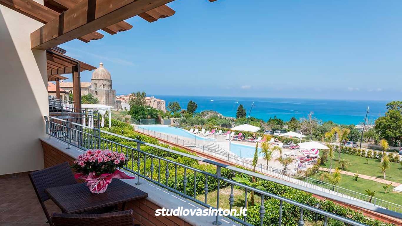 Scorcio del Condominio Michelizia Tropea Resort